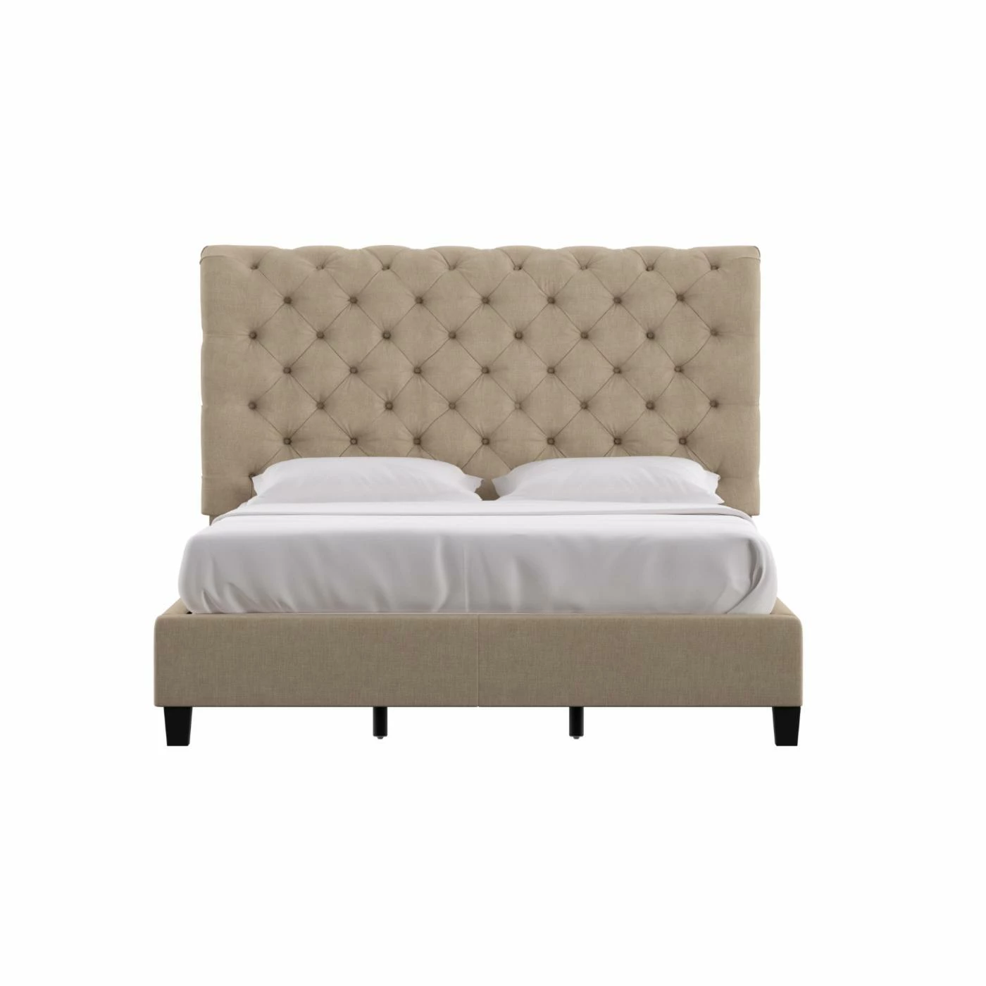 Cheapest β€οΈ Queen Weston Home Fillmore Diamond-Tufted Rolled Top Bed π 8 Cheapest β€οΈ Queen Weston Home Fillmore Diamond-Tufted Rolled Top Bed π - Image 6