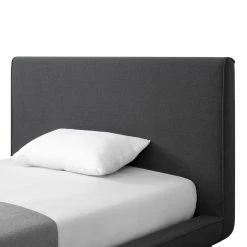 Cheapest ⌛ King Loft Lyfe Gricelda Upholstered Linen Platform Bed ⭐ -Beds Shop detail3INSP191