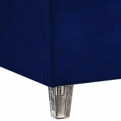 Budget 🎁 King Meridian Furniture Inc Candace Upholstered Low Profile Bed 😀 -Beds Shop detail3MERI592