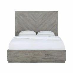 Promo 👍 King Modus Herringbone Solid Wood Storage Platform Bed 🔥 -Beds Shop detail3MOD1159