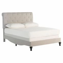 Cheapest π Queen Safavieh Hathaway Upholstered Platform Bed π 15 Cheapest π Queen Safavieh Hathaway Upholstered Platform Bed π -Beds Shop detail3SAV4704