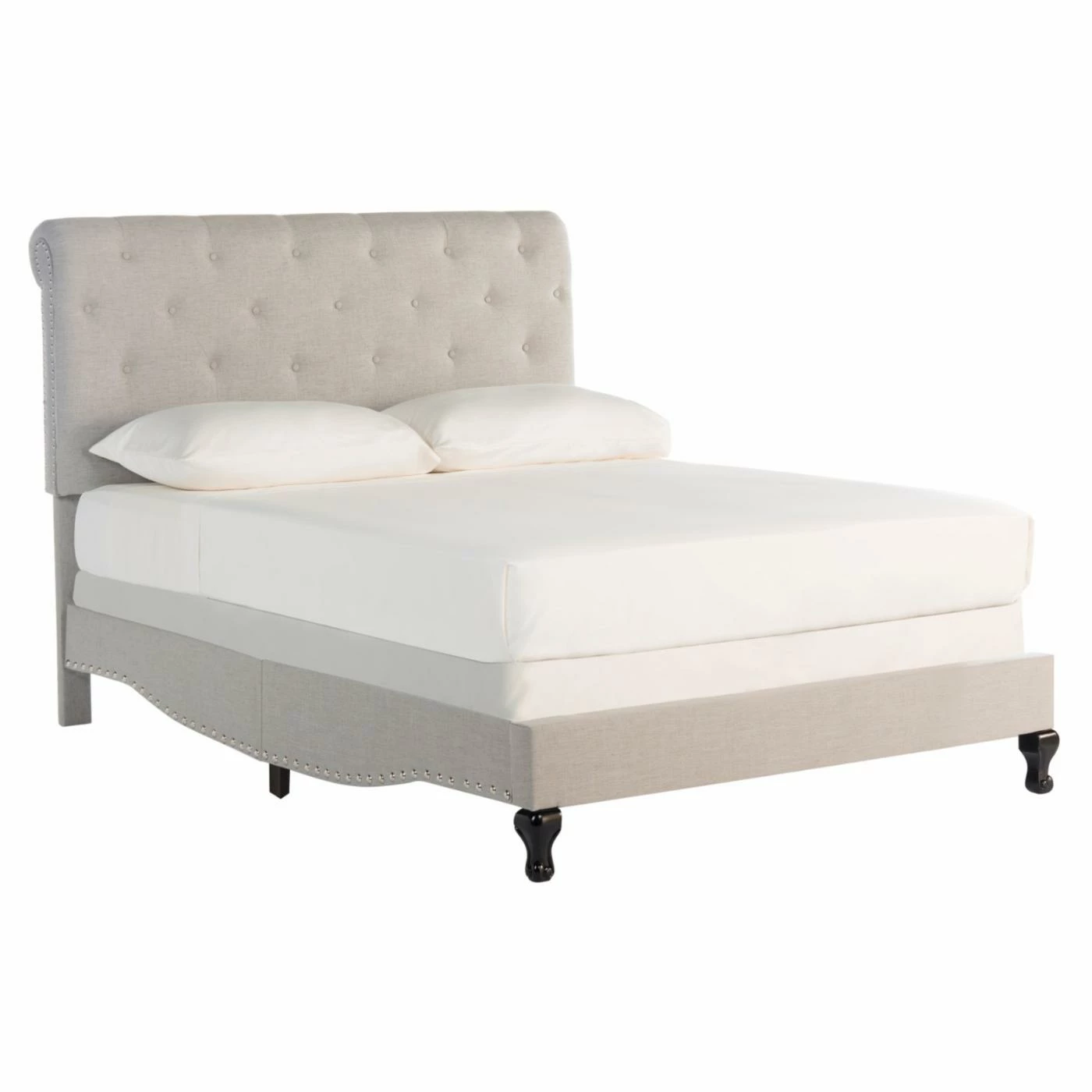 Cheapest π Queen Safavieh Hathaway Upholstered Platform Bed π 8 Cheapest π Queen Safavieh Hathaway Upholstered Platform Bed π - Image 6