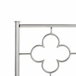 Best Pirce 😉 Queen Safavieh Morris Lattice Metal Panel Bed ⭐ -Beds Shop detail3SAV9635