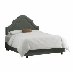 Discount π Skyline Furniture California King Arch Border Velvet Upholstered Bed π₯° 17 Discount π Skyline Furniture California King Arch Border Velvet Upholstered Bed π₯° -Beds Shop detail3SKY847