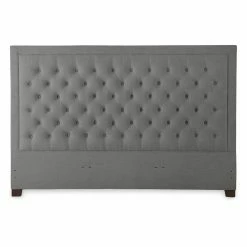 Buy 🎉 King Steve Silver Co. Isadora Upholstered Platform Bed 😀 -Beds Shop detail3SSC2843