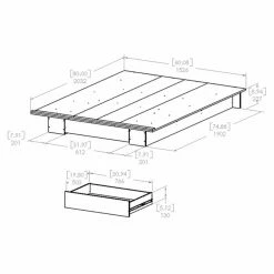 Wholesale π€© South Shore Holland Full/Queen Platform Bed With Drawer 𧨠11 Wholesale π€© South Shore Holland Full/Queen Platform Bed With Drawer 𧨠-Beds Shop detail3SSI1532