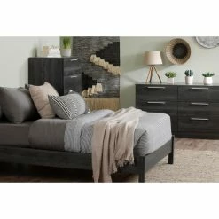 Best Sale ✨ Queen South Shore Step One Essential Platform Bed ✨ -Beds Shop detail3SSI1913