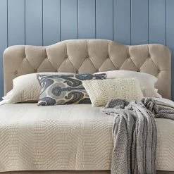 Wholesale 👏 All Other Brands Tessa Upholstered Tufted Panel Bed - Queen 🔔 -Beds Shop detail3TMS390