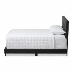 Deals ❤️ King Baxton Studio Brookfield Low Profile Bed ⭐ -Beds Shop detail3WSI3157