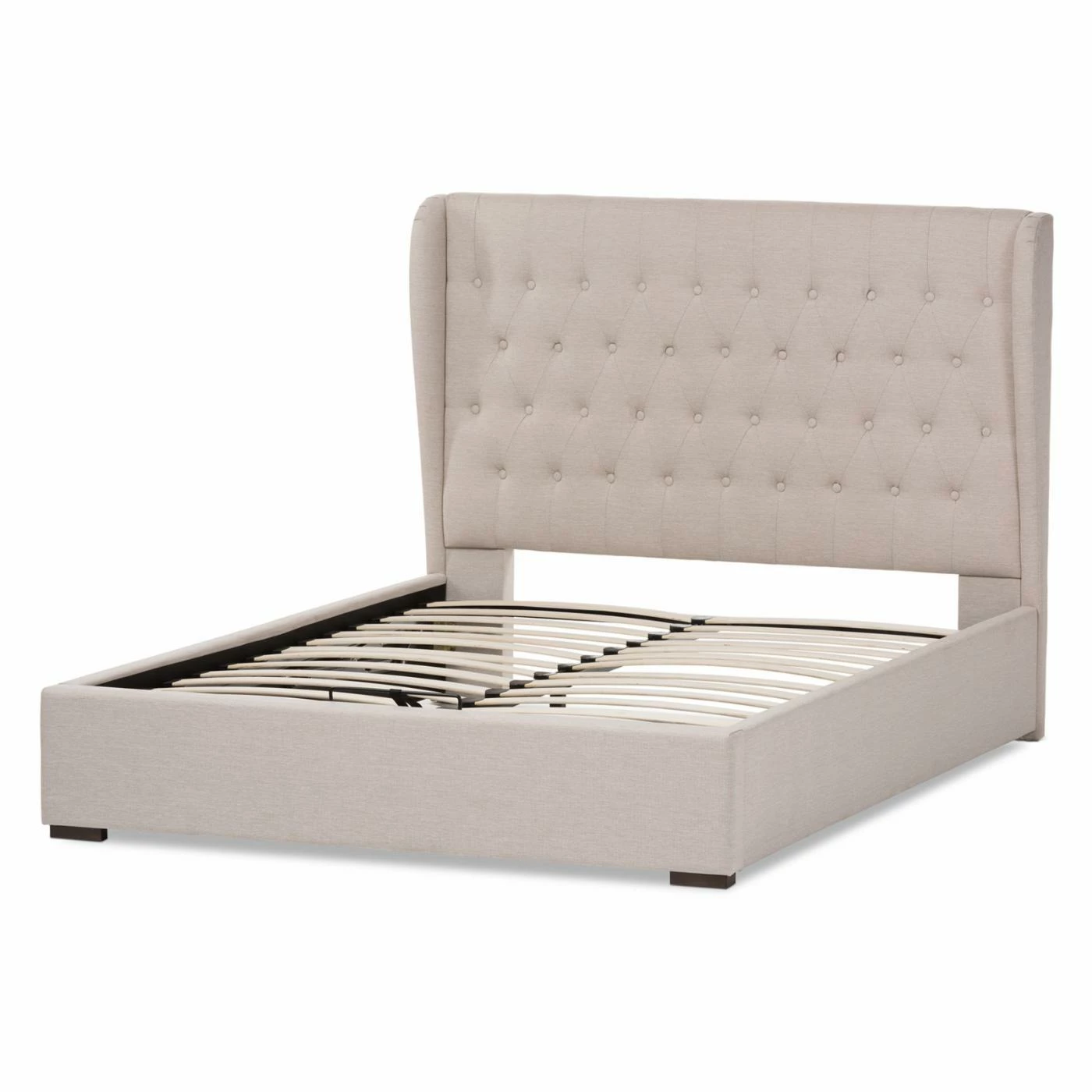 Budget π HN Home Centennial Transitional Upholstered Queen Size Gas-Lift Platform Bed π 8 Budget π HN Home Centennial Transitional Upholstered Queen Size Gas-Lift Platform Bed π - Image 6