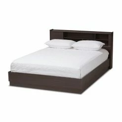 Deals 👏 Queen Baxton Studio Larsine Modern And Contemporary Platform Storage Bed 🧨 -Beds Shop detail3WSI4020