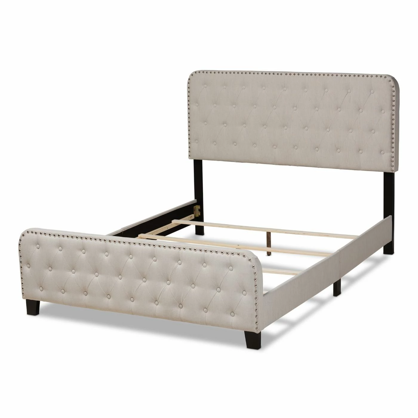Cheapest π€© Queen Baxton Studio Annalisa Upholstered Button Tufted Panel Bed π 7 Cheapest π€© Queen Baxton Studio Annalisa Upholstered Button Tufted Panel Bed π - Image 5