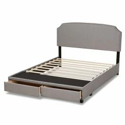 Best reviews of 🤩 Queen Baxton Studio Larese Platform Storage Bed 😍 -Beds Shop detail3WSI5044