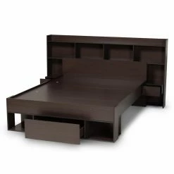 Hot Sale 👏 Queen Baxton Studio Dexton Platform Storage Bed 🛒 -Beds Shop detail3WSI5090