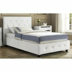 Outlet 😉 King DHP Dakota Tufted Platform Bed 🔥 -Beds Shop detail4AMW864