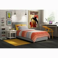 Wholesale 👍 Queen DHP Maddie II Upholstered Platform Bed 👍 -Beds Shop detail4AMW962