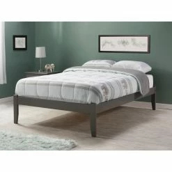 New 👍 AFI Furnishings King Urban Lifestyle Concord Platform Bed 😉 -Beds Shop detail4ATF605