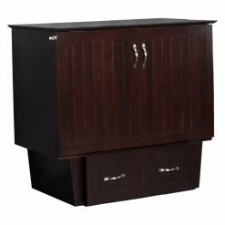 Buy 🎉 AFI Furnishings Queen Nantucket Murphy Bed Chest With Charging Station & Cool Soft Mattress 🛒 -Beds Shop detail4ATF815