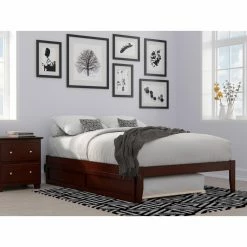 New 🥰 Queen AFI Furnishings Colorado Platform Bed 🌟 -Beds Shop detail4ATF921