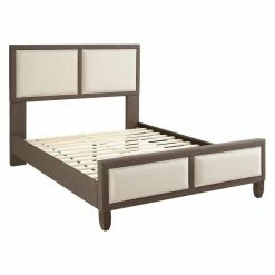 Best Pirce 😉 Pure Posture Maya Contemporary Upholstered Queen Platform Bed ⭐ -Beds Shop detail4BSS438