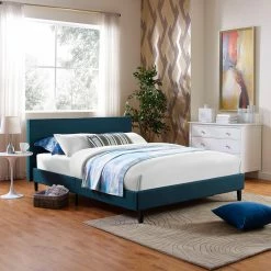 Wholesale 👍 Queen Modway Anya Upholstered Platform Bed 🥰 -Beds Shop detail4EEI1443