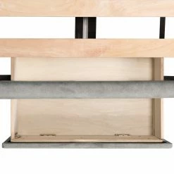 Buy 🎉 Queen Picket House Furnishings Fiona Upholstered Storage Platform Bed 🧨 -Beds Shop detail4ELET1175