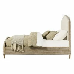 New ⭐ Wallace & Bay King Wallace & Bay Haynes Upholstered Bed Frame 🔔 -Beds Shop detail4EMER1414