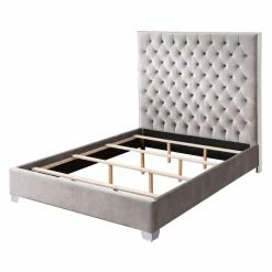 Top 10 π Wallace & Bay California King Wallace & Bay James Silver Gray Button Tufted Panel Bed π 15 Top 10 π Wallace & Bay California King Wallace & Bay James Silver Gray Button Tufted Panel Bed π -Beds Shop detail4EMER1741