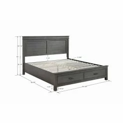 Discount π Wallace & Bay Lazzeri Bed With Storage - King π 13 Discount π Wallace & Bay Lazzeri Bed With Storage - King π -Beds Shop detail4EMER2240