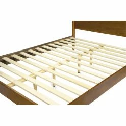 Hot Sale ❤️ California King Furniture Of America Adina I Mid Century Modern Platform Bed 😍 -Beds Shop detail4ENLB4464