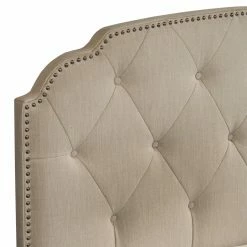 Coupon ❤️ Right2Home King All-In-One Shaped Corners Upholstered Panel Bed 🥰 -Beds Shop detail4HOMM1815