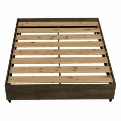 Best reviews of 🤩 King Midtown Concept Kansas Mid-Century Platform Bed With Headboard 😍 -Beds Shop detail4IHM418