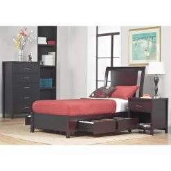 Hot Sale 🥰 California King Modus Nevis Storage Sleigh Bed 🤩 -Beds Shop detail4MOD940