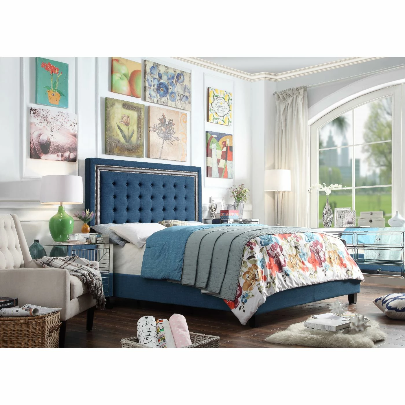 Best Sale π€© Queen Rosevera Rawley Upholstered Panel Bed π₯° 9 Best Sale π€© Queen Rosevera Rawley Upholstered Panel Bed π₯° - Image 7