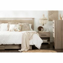 Deals 🌟 South Shore Primo Full/Queen Platform Bed With Drawer 🌟 -Beds Shop detail4SSI1520