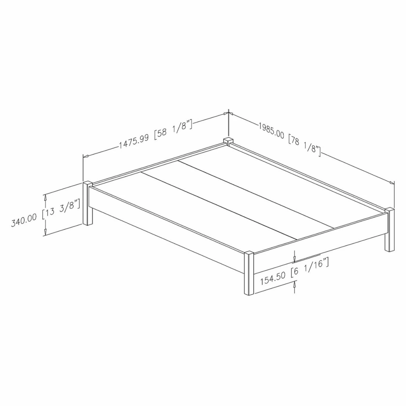 Cheap π Queen South Shore Munich Platform Bed Frame π 9 Cheap π Queen South Shore Munich Platform Bed Frame π - Image 7