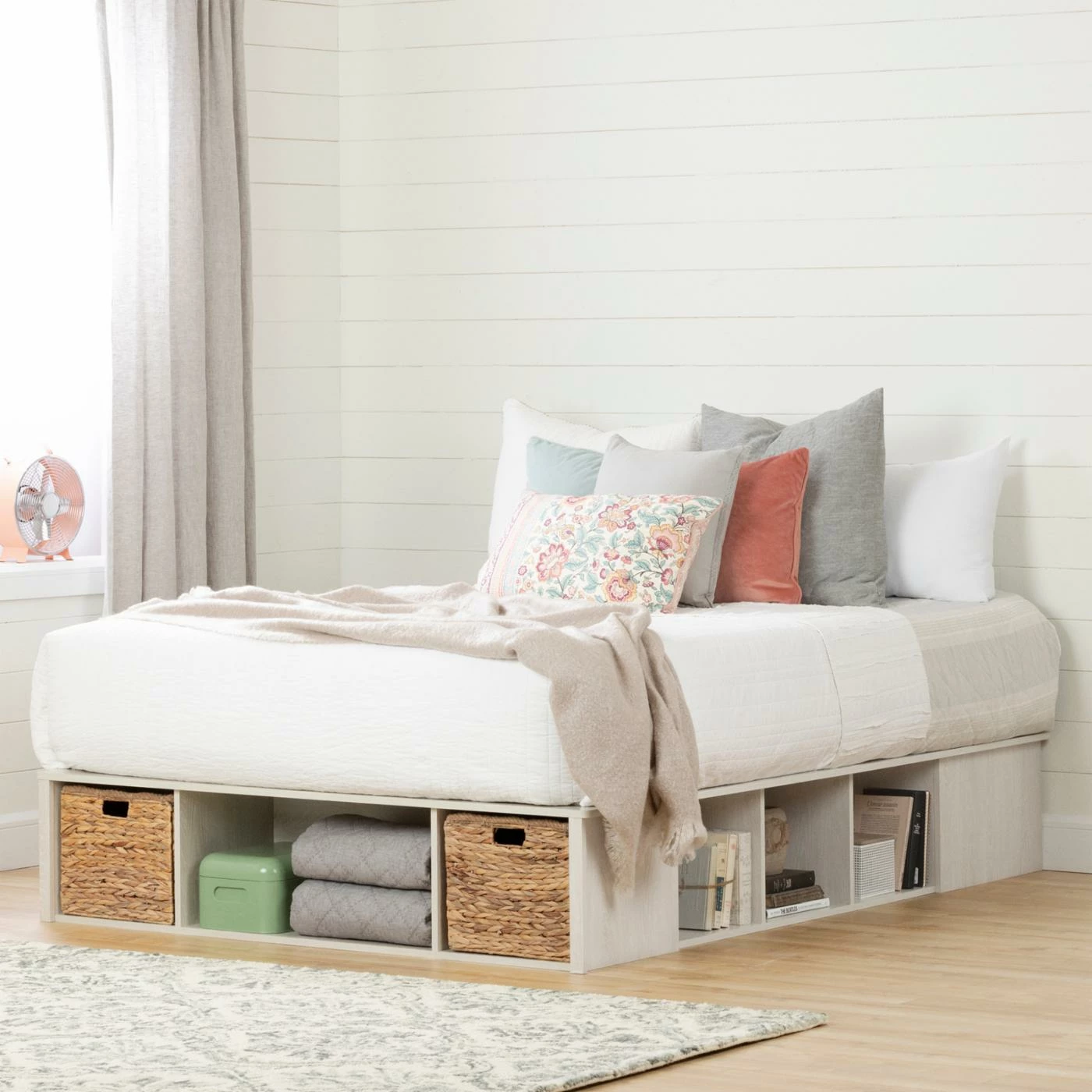 Deals π₯° Queen South Shore Avilla Storage Platform Bed With Baskets π― 9 Deals π₯° Queen South Shore Avilla Storage Platform Bed With Baskets π― - Image 7