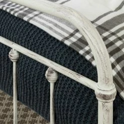 Best Sale 🤩 South Shore Prairie Metal Platform Bed - Queen ✔️ -Beds Shop detail4SSI1967