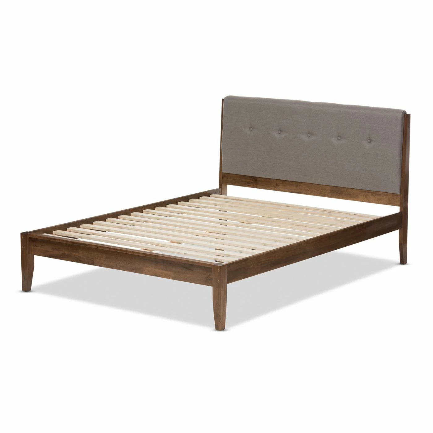 Discount π King Baxton Studio Leyton Platform Bed π― 6 Discount π King Baxton Studio Leyton Platform Bed π― - Image 4