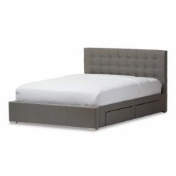 Coupon 🥰 King HN Home Manchester Transitional Storage Platform Bed ⭐ -Beds Shop detail4WSI4311
