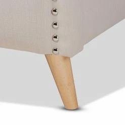 Best deal 🎁 King Baxton Studio Felisa Tufted And Upholstered Platform Bed 🧨 -Beds Shop detail4WSI4591