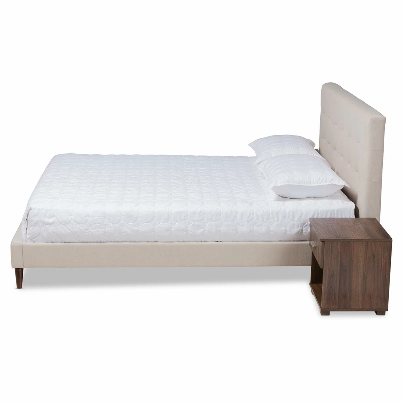 Best reviews of π Full/Double Baxton Studio Maren Upholstered Platform Bed With Nightstands π 9 Best reviews of π Full/Double Baxton Studio Maren Upholstered Platform Bed With Nightstands π - Image 7
