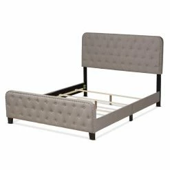 Cheapest π€© Queen Baxton Studio Annalisa Upholstered Button Tufted Panel Bed π 16 Cheapest π€© Queen Baxton Studio Annalisa Upholstered Button Tufted Panel Bed π -Beds Shop detail4WSI4934