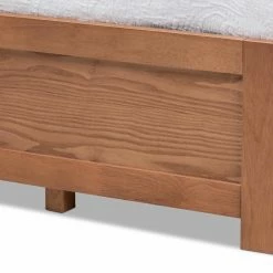 Best Pirce 🎁 Queen Baxton Studio Wren Platform Storage Bed 😉 -Beds Shop detail4WSI4976