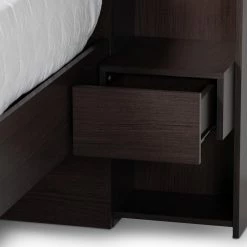 Hot Sale 👏 Queen Baxton Studio Dexton Platform Storage Bed 🛒 -Beds Shop detail4WSI5090