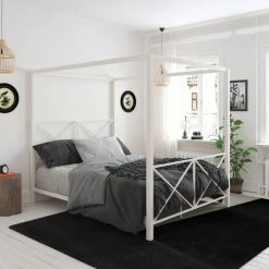 Best reviews of 👍 Queen DHP Rosedale Canopy Bed 👍 -Beds Shop detail5AMW866