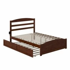 Cheapest 🔥 Full/Double AFI Furnishings Warren Platform Bed With Footboard ⭐ -Beds Shop detail5ATF935