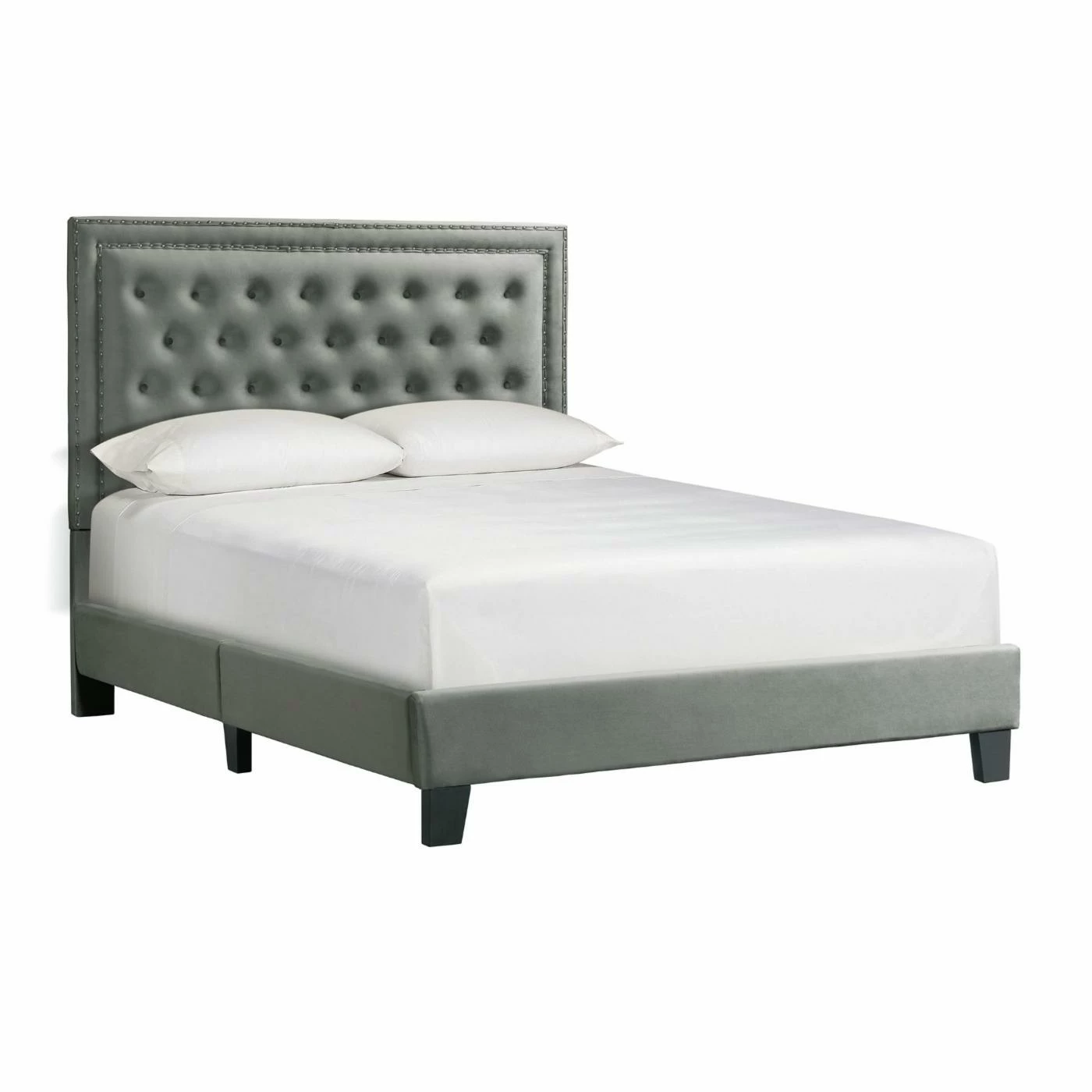 Hot Sale ⭐ Twin Picket House Furnishings Teagan Upholstered Platform Bed ⌛ 10 Hot Sale ⭐ Twin Picket House Furnishings Teagan Upholstered Platform Bed ⌛ - Image 8