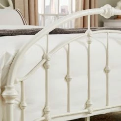 Best Pirce 🔔 King Weston Home Bolten Round Top Metal Platform Bed 🧨 -Beds Shop detail5HME3364