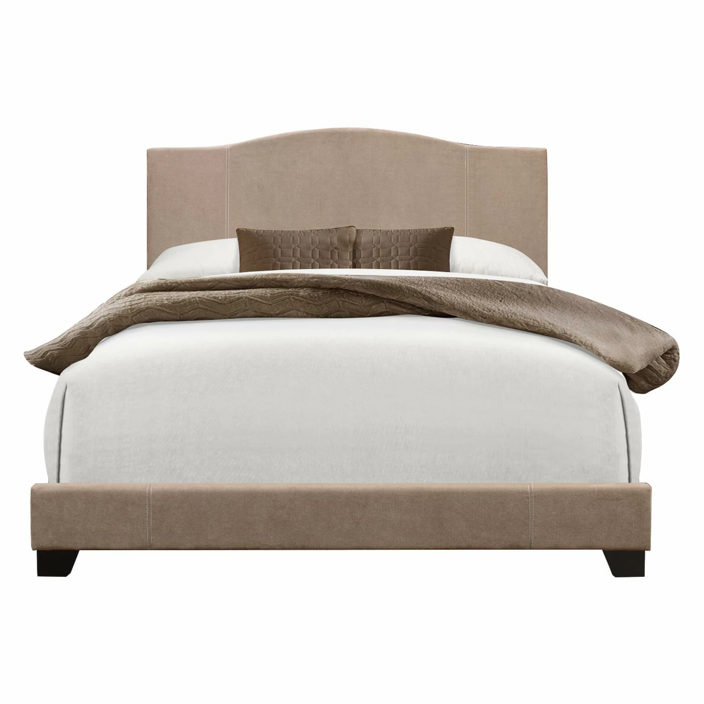 New π₯ Queen Right2Home All-In-One Modified Camel Back Upholstered Platform Bed π 10 New π₯ Queen Right2Home All-In-One Modified Camel Back Upholstered Platform Bed π - Image 8